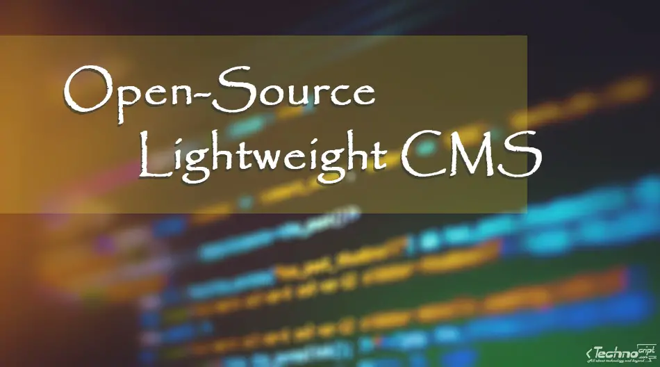 FI Open-Source Lightweight CMS