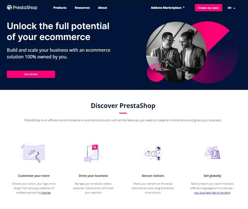 PrestaShop Website