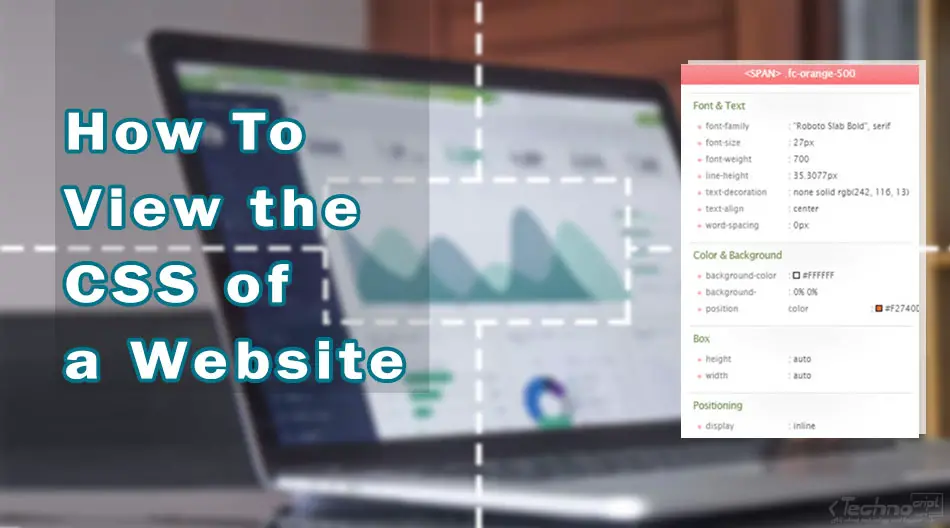 How To See And Extract Css Of A Website Practical Guide Technocript Com